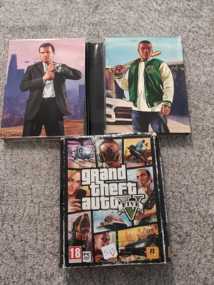 PC DVD Rom Grand Theft Auto Five used