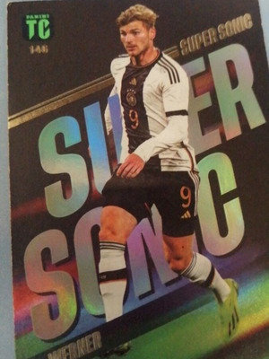 Super Sonic Werner sticker card like new