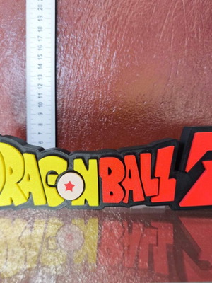 3D decorative Dragon Ball ornament, yellow and red