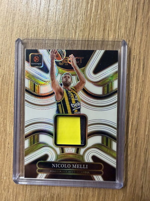 Nicolo Melli Patch Prizm Panini EuroLeague card, Fenerbahce