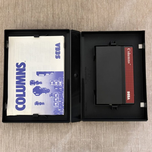 Columns Sega Master System game, complete