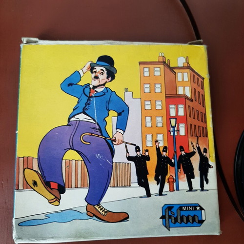Super 8 Mini-Film Charlie Chaplin used vintage silent comedy