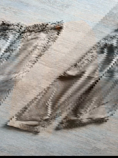 Zara Παντελόνι Βερμούδα Νο 8 Μπεζ - έχω βγάλει τις πληροφορίες ταμπελάκια φαίνεται ότι είναι Zara