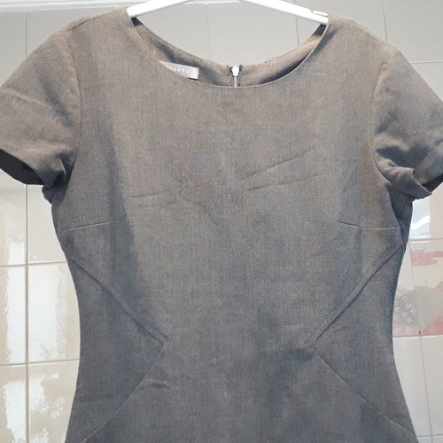 Stefanel dress gray used, size S