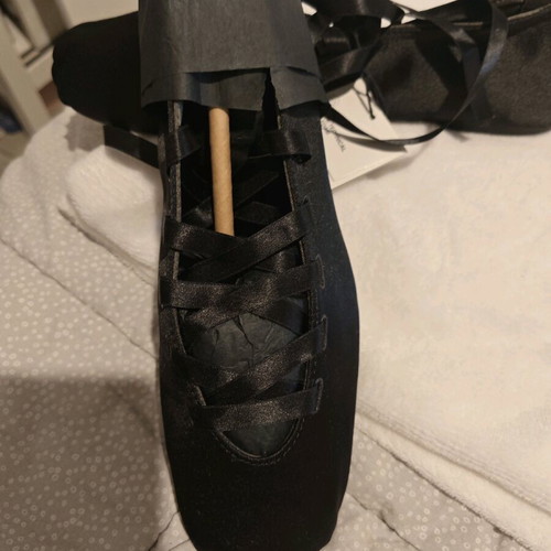 Saten Zara ballerinas new, black, size 40