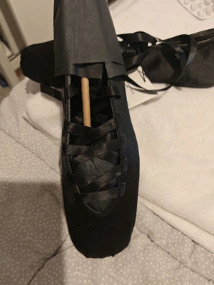 Saten Zara ballerinas new, black, size 40
