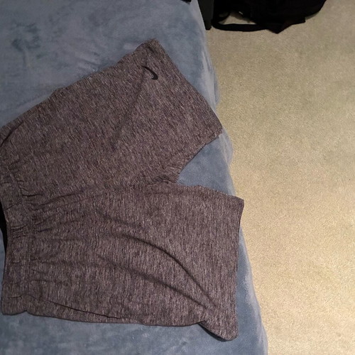 Nike swim shorts medium gray like new