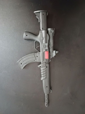 Παιχνίδια πλαστικά όπλα μεταχειρισμένα, 2 τεμάχια με εξάρτημα