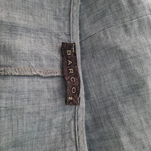 Barco linen dress size S-M like new, gray and blue