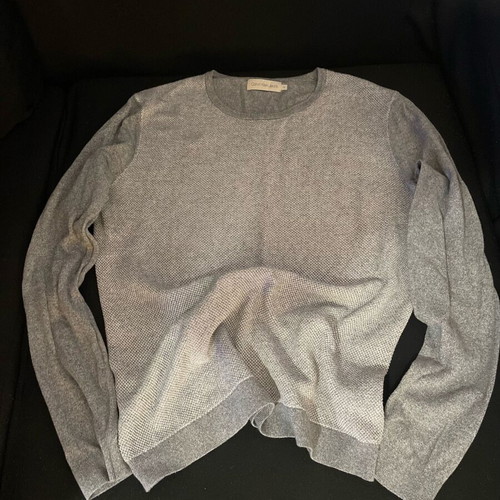 Calvin Klein Jeans spring thin sweater like new, gray