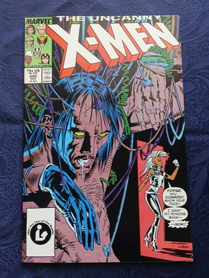 Uncanny X-Men #220 Marvel Comics like new, 1987