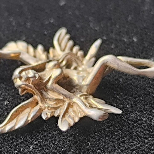 Silver pendant like new, 4.3g, 3x3.5 cm