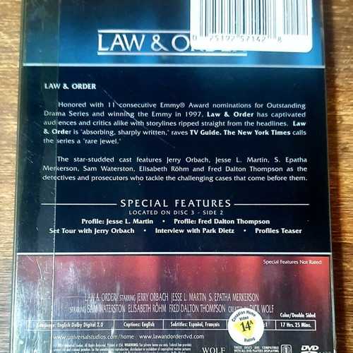 Law & Order Season 14 DVD like new, 2003–2004