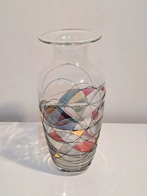Decorative Vase used, 30cm