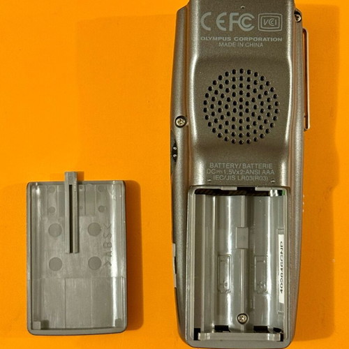 Olympus VN-240 digital voice recorder used
