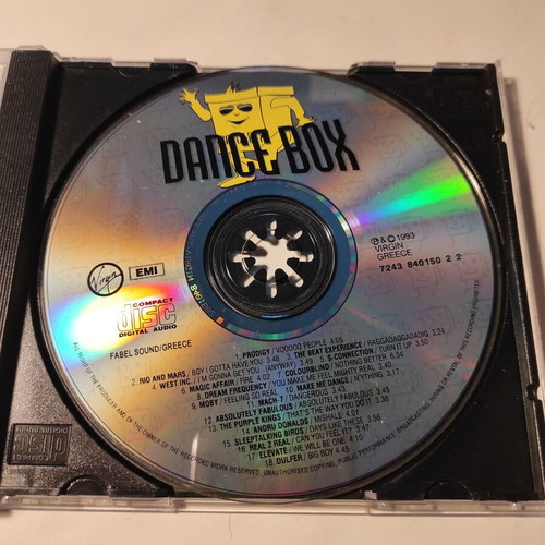 Dance Box CD like new, electronic music collection