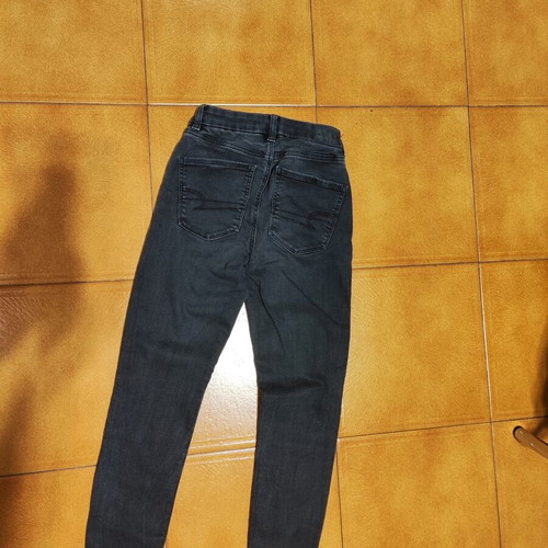 American Eagle jeans slim fit black faded, like new