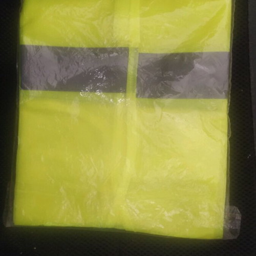 High-Visibility Safety Vest with Reflective Stripes new, pack of 5