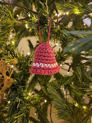 Handmade Christmas Bell Ornament for Your Tree new