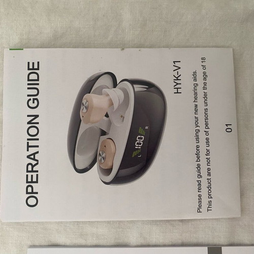 JD Health Tech hearing amplifier brand new