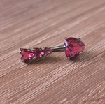 Pink earring new