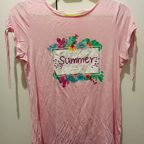 Mothercare maternity shirt used, pink, size M