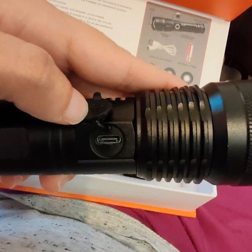 Rechargeable Tactical LED Flashlight High Power ODK-X71