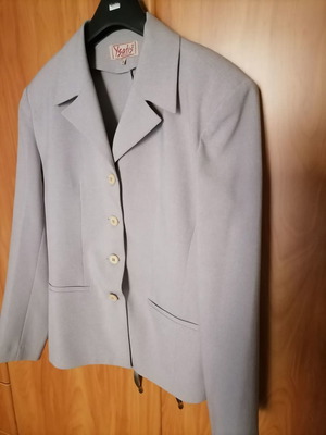 Women's light gray jacket like new, size 2