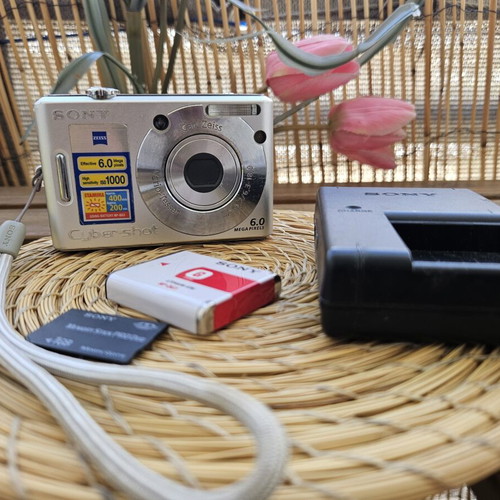 Sony Cyber-shot DSC-W30 digital camera bundle like new