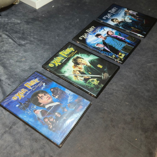 Harry Potter 1-4 DVD set like new with Greek subtitles