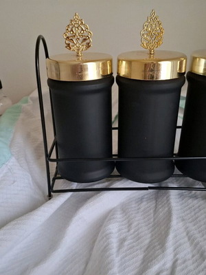 Spice set with stand like new