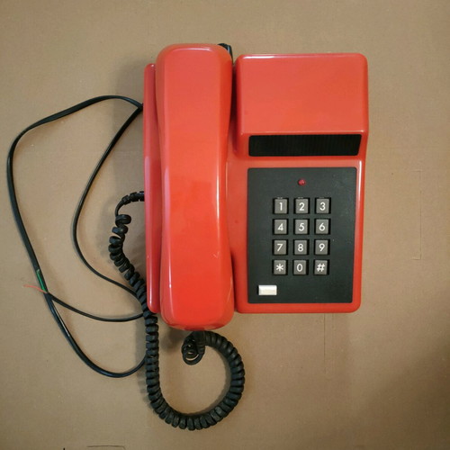 Vintage telephone 1978 used, wired, made in Taiwan