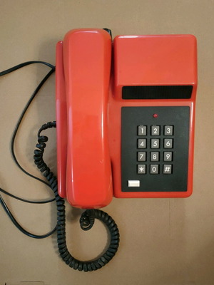 Vintage telephone 1978 used, wired, made in Taiwan