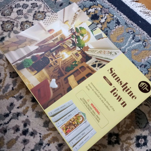 3d puzzle bookend new