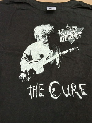 The Cure Live in Athens '85 μπλουζάκι σε μαύρο, μέγεθος M