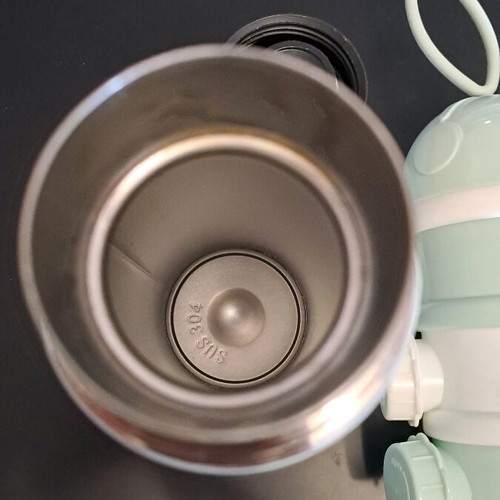 Σετ Βόλτας Θερμός Inox Little Dino και Δοσομετρητής Γάλακτος Kikka Boo σαν καινούργιο