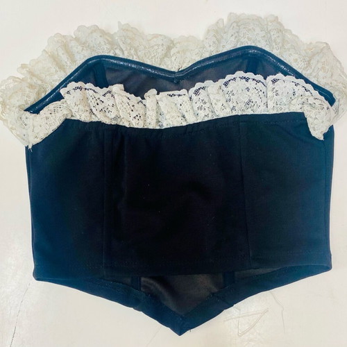 Shein Woman's Black Bustier Size XXS Used