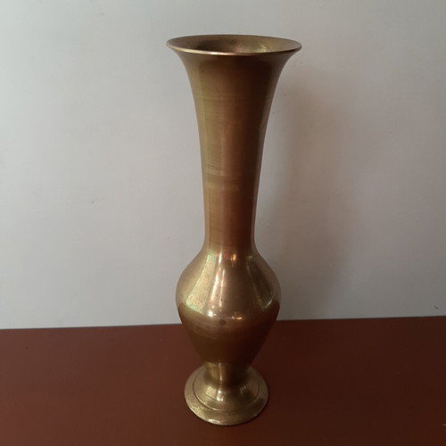 Vintage brass vase 20cm height, like new