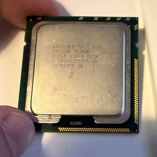 Intel Xeon E5630 Server processor used, pack of 2