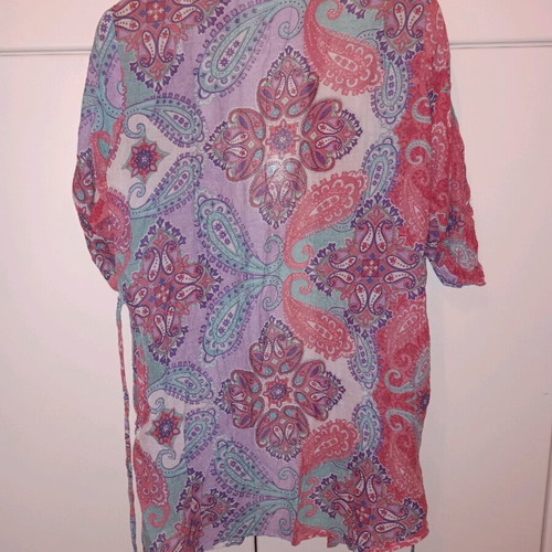 Indian shirt dress used, multicolored, one size