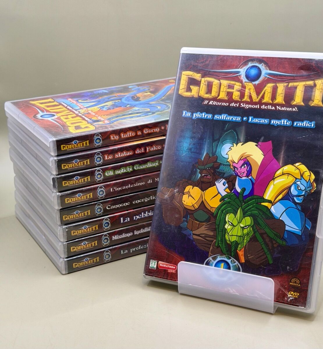 Gormiti DVD used, pack of 9 Italian… - € 15,00 - Vendora.cy