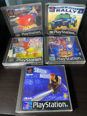 PlayStation 1 игри комплект от 5 броя