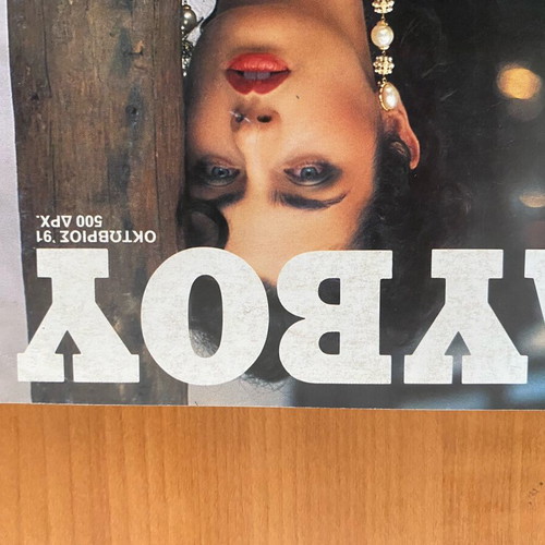 Playboy October 1991 used Greek edition collectible magazine