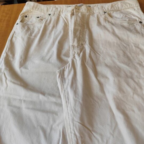 Camel vintage men's pants, beige