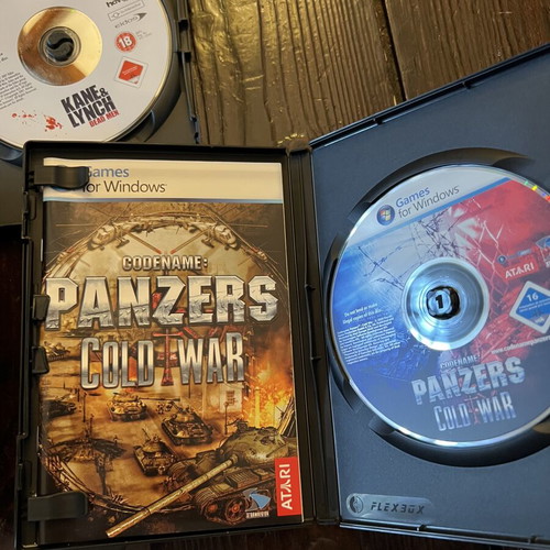 PC games pack of 8 used, strategy, action, simulation