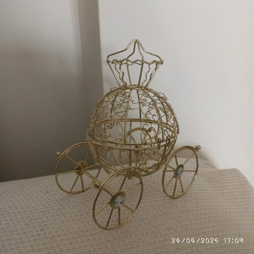 Princess carriage decoration new, set of 2 pieces
