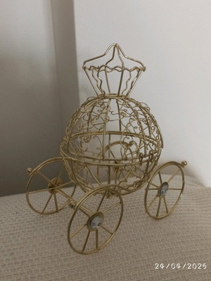 Princess carriage decoration new, set of 2 pieces