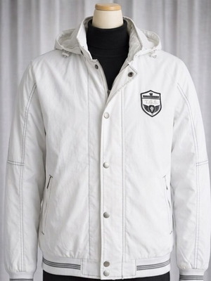 Tex Casual Men Large връхна дреха като нова, водоустойчива, бяла и бежова