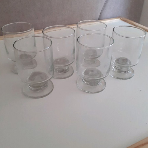 Retsina glasses like new, set of 6 pieces