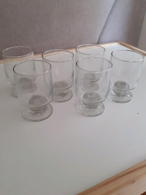 Retsina glasses like new, set of 6 pieces